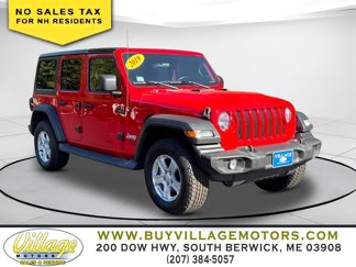 Used 2019 Jeep Wrangler Unlimited Sport image 1