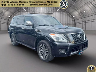 Used 2019 Nissan Armada Platinum w/ Captain's Chairs Package image 1