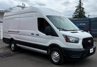 Used 2023 Ford Transit 350 148 High Roof Extended AWD w/ Fleet Safety Package image 1