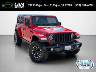 Used 2022 Jeep Wrangler Unlimited Rubicon 4xe w/ Steel Bumper Group image 1