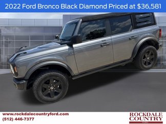 Used 2022 Ford Bronco Black Diamond video 1