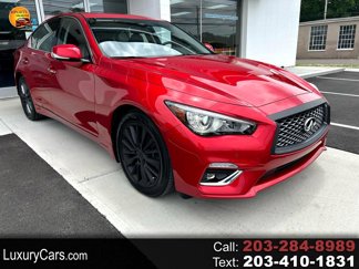 Used 2023 INFINITI Q50 Luxe w/ Cargo Package image 1