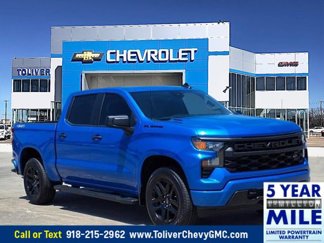 New 2025 Chevrolet Silverado 1500 Custom w/ LPO, Dark Essentials Package image 1