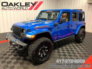 Used 2021 Jeep Wrangler Unlimited Rubicon 4xe w/ Steel Bumper Group image 1