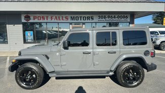 Used 2021 Jeep Wrangler Unlimited Sahara w/ Uconnect 4C Nav & Sound Group image 1