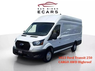 Used 2023 Ford Transit 250 148 High Roof Extended AWD w/ Load Area Protection Package image 1