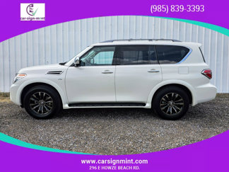 Used 2020 Nissan Armada Platinum w/ Captain's Chairs Package image 1