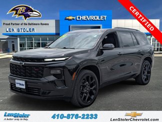 Certified 2024 Chevrolet Traverse RS w/ LPO, Floor Liner Package image 1