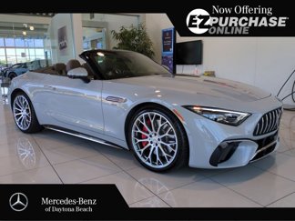 Certified 2022 Mercedes-Benz SL 55 AMG 4MATIC w/ Driver Assistance Package image 1