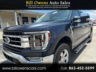Used 2021 Ford F150 Lariat w/ Equipment Group 502A High image 1