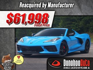 Used 2024 Chevrolet Corvette Stingray Coupe w/ 1LT image 1