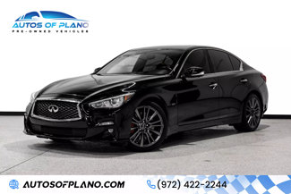 Used 2019 INFINITI Q50 Red Sport 400 w/ Sensory Package image 1