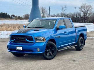 Used 2018 RAM 1500 Sport w/ Hydro Blue Sport Package image 1