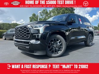 New 2025 Toyota Sequoia Platinum image 1