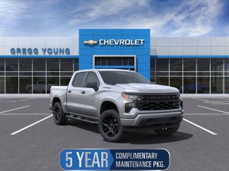 New 2025 Chevrolet Silverado 1500 Custom w/ Turbomax Blackout Package image 1
