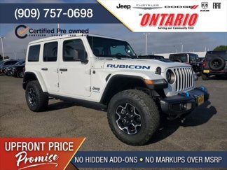 Certified 2022 Jeep Wrangler Unlimited Rubicon 4xe w/ Cold Weather Group image 1