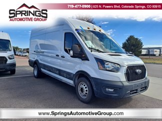 Used 2022 Ford Transit 350 148 High Roof Extended DRW w/ Parcel Delivery Package image 1