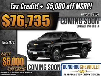 New 2026 Chevrolet Silverado EV LT w/ Premium Package image 1