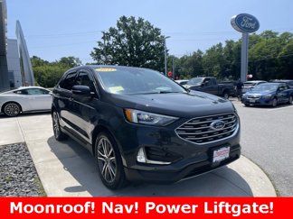 Certified 2021 Ford Edge Titanium w/ Class II Trailer Tow Package image 1