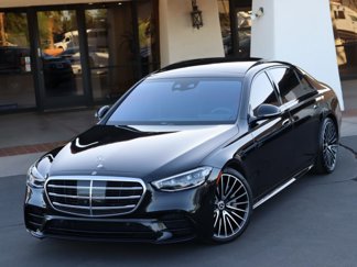 Used 2021 Mercedes-Benz S 580 4MATIC Sedan w/ AMG Line image 1