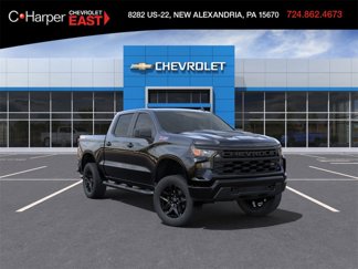 New 2025 Chevrolet Silverado 1500 Custom Trail Boss w/ Turbomax Blackout Package image 1