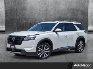 Used 2022 Nissan Pathfinder Platinum w/ Cargo Package image 1