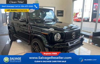Used 2025 Mercedes-Benz G 63 AMG 4MATIC w/ Manufactur Interior Package image 1