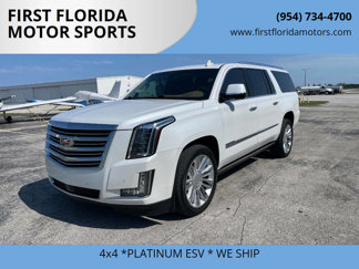 Used 2016 Cadillac Escalade ESV Platinum image 1