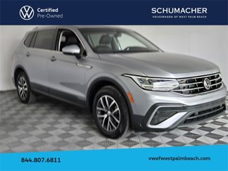 Certified 2022 Volkswagen Tiguan SE w/ Panoramic Sunroof Package image 1