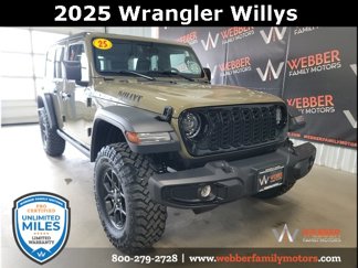 New 2025 Jeep Wrangler Willys image 1