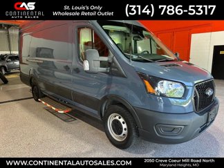 Used 2021 Ford Transit 250 148 High Roof Extended w/ Parcel Delivery Package image 1