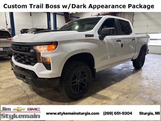 New 2025 Chevrolet Silverado 1500 Custom Trail Boss w/ Dark Appearance Package image 1
