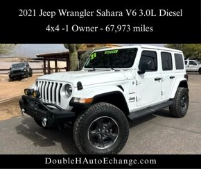 Used 2021 Jeep Wrangler Unlimited Sahara image 1