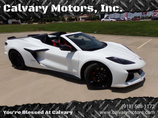 Used 2023 Chevrolet Corvette Z06 w/ 3LZ 70th Anniversary w/ Stealth Interior Trim Package image 1