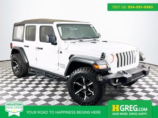 Used 2021 Jeep Wrangler Unlimited Sport image 1