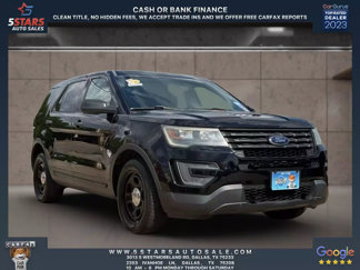 Used 2016 Ford Explorer 4WD Police Interceptor image 1
