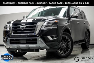 Used 2024 Nissan Armada Platinum w/ Captain's Chairs Package image 1