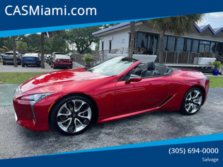 Used 2023 Lexus LC 500 Convertible image 1