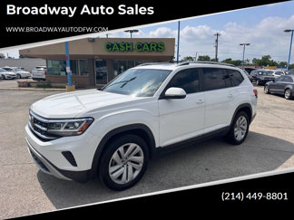 Used 2021 Volkswagen Atlas SEL w/ MDO Package (Bench Seat) image 1