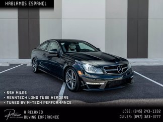 Used 2013 Mercedes-Benz C 63 AMG Coupe w/ Multimedia Pkg image 1