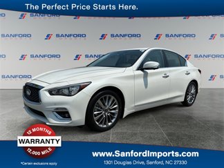 Used 2024 INFINITI Q50 Luxe w/ Cargo Package image 1
