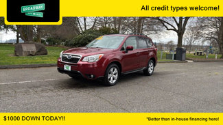 Used 2015 Subaru Forester 2.5i Limited image 1