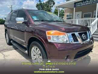 Used 2015 Nissan Armada Platinum w/ 2nd Row Captain Seat Package image 1