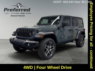 New 2025 Jeep Wrangler Unlimited Sport S 4xe w/ Convenience Group image 1