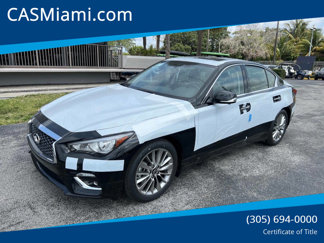 Used 2024 INFINITI Q50 Luxe w/ Cargo Package image 1