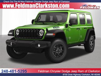 New 2025 Jeep Wrangler Unlimited Sport S 4xe image 1