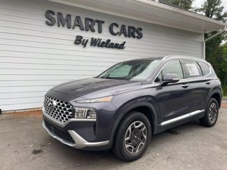 Used 2022 Hyundai Santa Fe Blue image 1