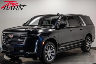 Used 2022 Cadillac Escalade ESV Premium Luxury Platinum w/ Heavy-Duty Trailer Package image 1