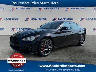 Used 2023 INFINITI Q50 Red Sport 400 w/ Black Opal Edition image 1