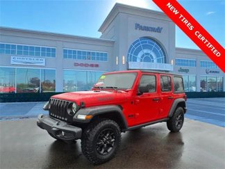 Certified 2021 Jeep Wrangler Unlimited Sport image 1